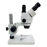 Microscópio Trinocular 37045a Base Pequena - Branco