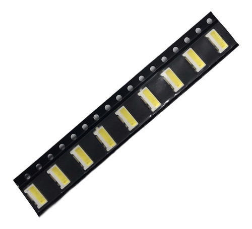 50 Unidades  Led Smd 7032 3v 0.5w Tv Backlight   Samsung