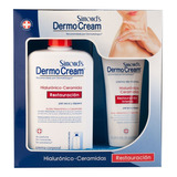  Pack Cremas Dermocream Hialurónico 400ml+pomo De Manos 80ml