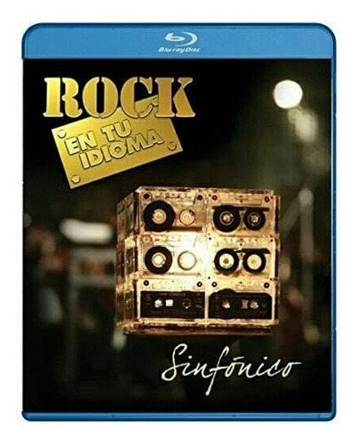 Rock En Tu Idioma Sinfónico Blu Ray+cdnuevo