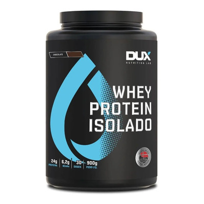 Whey Protein Isolado Dux Nutrition - Pote 900g Sabor Chocolate | Frete grátis