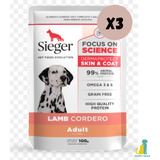 Sieger Pouch Perro Dermaprotect - 36 Unidades X 100 Grs