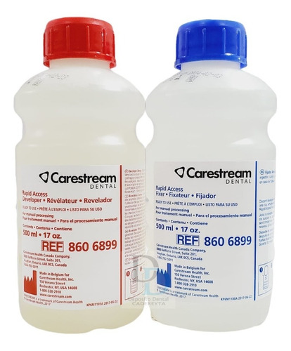 Carestream Revelador Fijador 500ml Dental