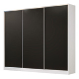 Ropero Closet Madesa Royale 3 Puertas B/n