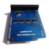 Arduino Mega Shield Lcd Tft Touch Screen Adaptador V2.0