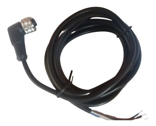 Cable Con Conector M12 Para Sensores De 10 Mts