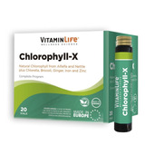  Chlorophyll-x (clorofila) / 20 Botellas / Vitamin Life