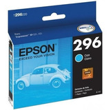 Cartucho De Tinta Epson 296 Ciano Durabrite Xp-241 Xp-231