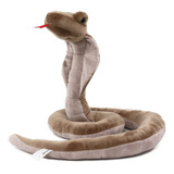 Animales De Peluche Familia Zoológico Cobra 30 Cm