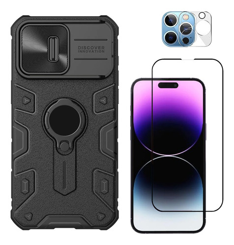 Estuche Para iPhone 15 Pro Max Nillkin Armor Anti Golpes