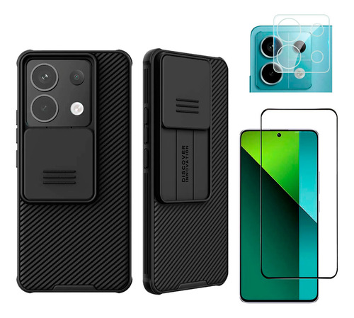 Estuche Celular Xiaomi Carcasa Protectora Antichoque De Lujo