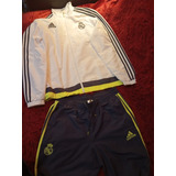 Conjunto adidas Campera Pantalón Real Madrid Original.