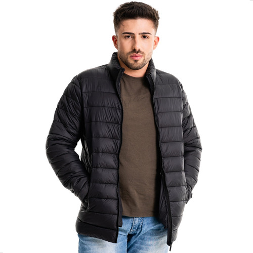 Jaqueta Puffer Bobojaco Masculina Corta Vento Impermeável 