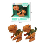 Figura De Dinosaurios T-rex Desarmables Para Niños Full