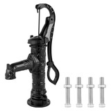 Vevor Antique Hand Water Pump 15.7 X 5.9 X 26.8 PuLG Negro
