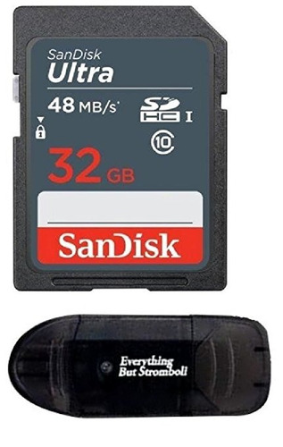 Tarjeta De Memoria Flash Sandisk Sdhc 32gb Sd Para Nintendo 
