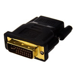 Adaptador Conector Dvi Digital Macho 24+5 Para Hdmi Fêmea