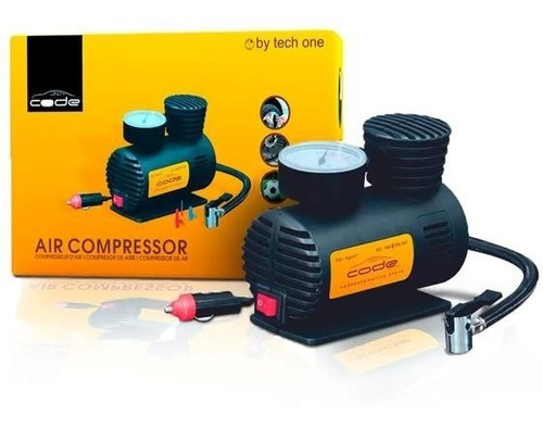 Compressor De Ar Mini Bateria Portátil 12v