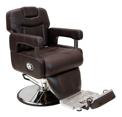 Cadeira Poltrona Reclinável Móveis Para Barbeiro