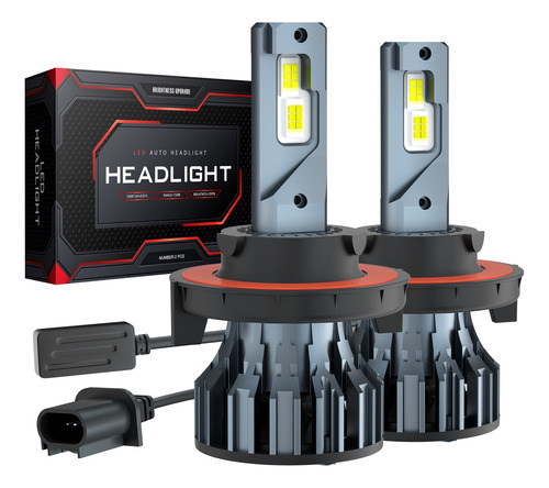 Kits Foco Led H4 H7 H11 9005 9007 19000lm Canbus Alta Y Baja