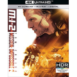 Mission Impossible 2 4k Ultra Hd + Blu-ray Nuevo Original 