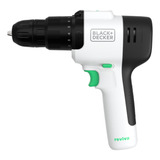 Taladro Percutor Reviva 12v Black+decker Revhd12c-b2c Color Blanco