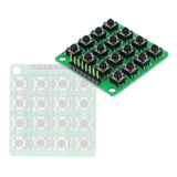 Teclado Botonera 4x4 Matrix Keypad Pcb Membrana Arduino Ptec