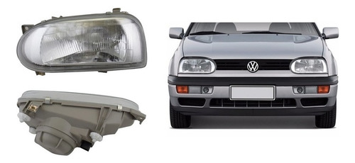 Faro Golf/jetta A3 1993 1994 1995 1996 1997 1998 Izquierdo