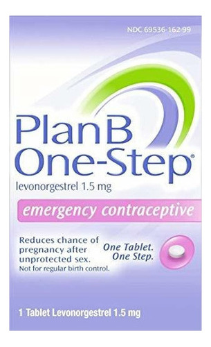 Condones Anticonceptivo De Emergencia De Un Solo Paso Plan B