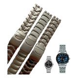 Pulso/correa En Acero Repuesto Compatible Reloj Swatch 19mm 