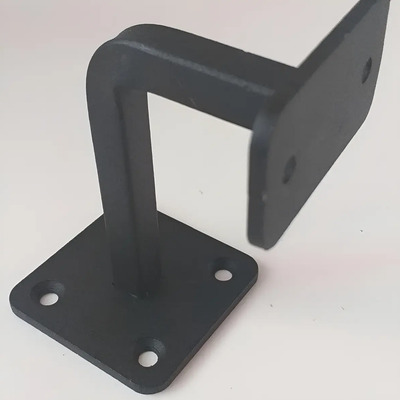 Soporte De Barandal Herrería Artesanal 10 Pzas Mod Sopbar-08 Negro