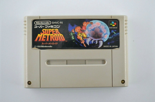 Super Metroid - Famicom  Super Nintendo - Jp Original Usado