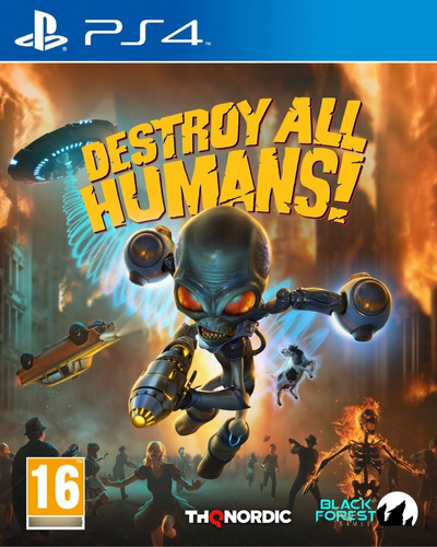 Destroy All Humans - Ps4 - Sniper