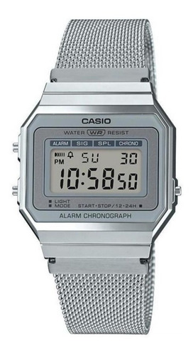 Reloj Casio A700wm-7avt Classic Vintage-gris