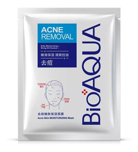 Velo Facial Anti Acné Bioaqua - g a $97