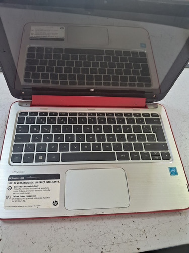 Notebook Hp Pavilion X360 - Tela Imagem Turva, Sem Hd E Memó