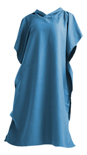 Surf Poncho Beach Dry Robes Con Capucha Absorbente De Agua