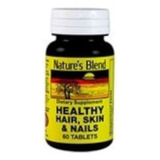 Nature's Blend Healthy Hair, Skin & Nails Tablets 60 Ct