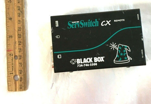 Black Box Servswitch Cx Remote Kv04-rem 724-746-5500 Wor Aac