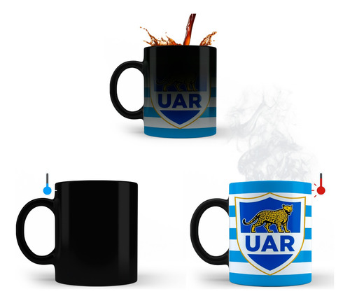 Taza Mágica Rugby Selecciones Nacionales Todos Los Equipos 