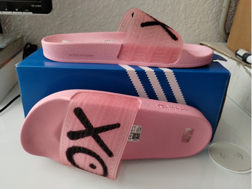 Sandalias Rosas adidas Adilette X Andre Saraiva