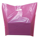 Bolsa Tipo Boutique 50x50 Cms Rosa Fuerte Por Kilo