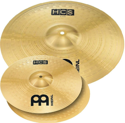 Meinl Hcs1418 Juego De Platillos Hi-hat 14  Crash/ride 18  