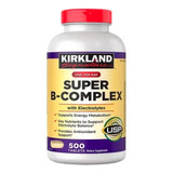 Vitamina Super Complejo B, Kirkland 500 Tabletas