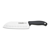 Cuchillo Japones Santoku Evo 18 Cm Profesional 3 Claveles