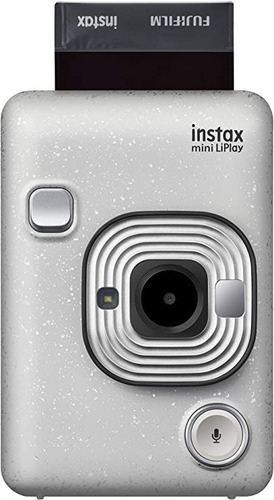 Instax Mini Liplay Compacta Color Stone White