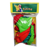 Set 12 Globos De Látex Pokemon