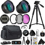 Accesorios Profesional Un Kit Para Canon Eos Rebel T8i T7i T