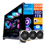 Pc Gamer Cpu I5 12600kf, 32gb Ddr4, Ssd 1tb, Rtx 4070ti 12gb