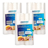 Rollos Para Vacio Gofrados Neovac 28cmx5mts Pack X 6 Rollos